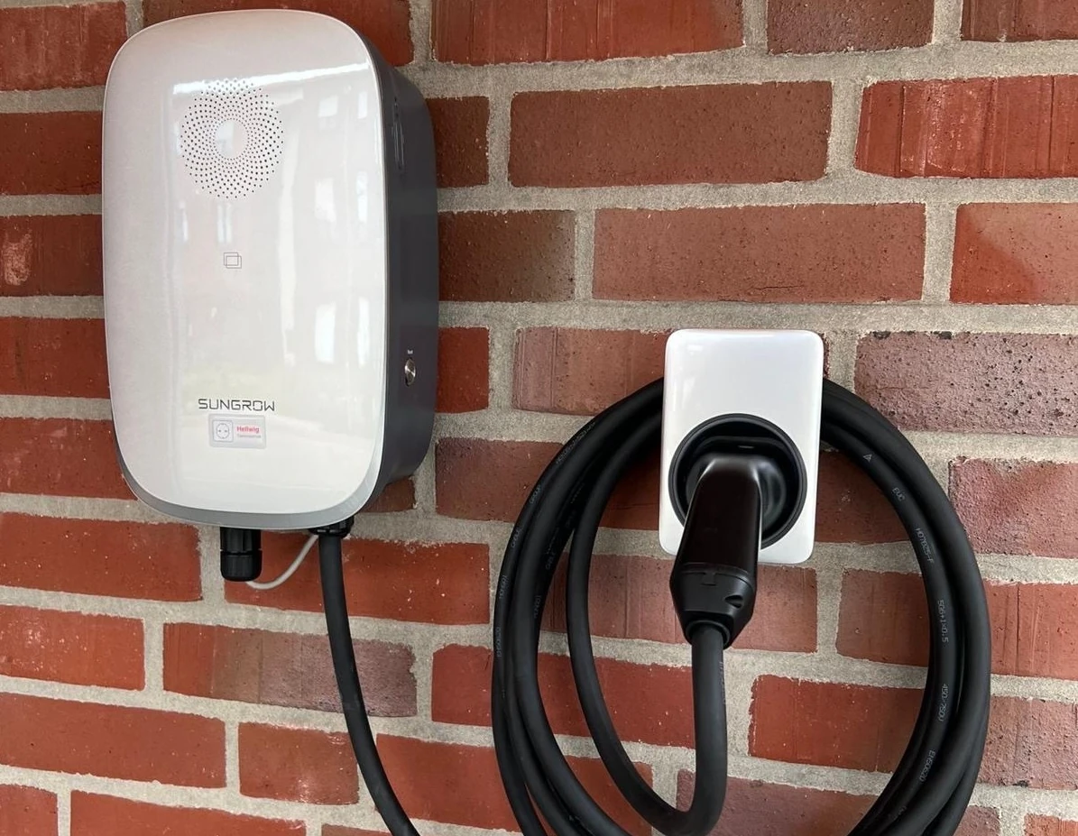 Wallbox Ladestation für Elektroautos mit nachhaltigem Strom