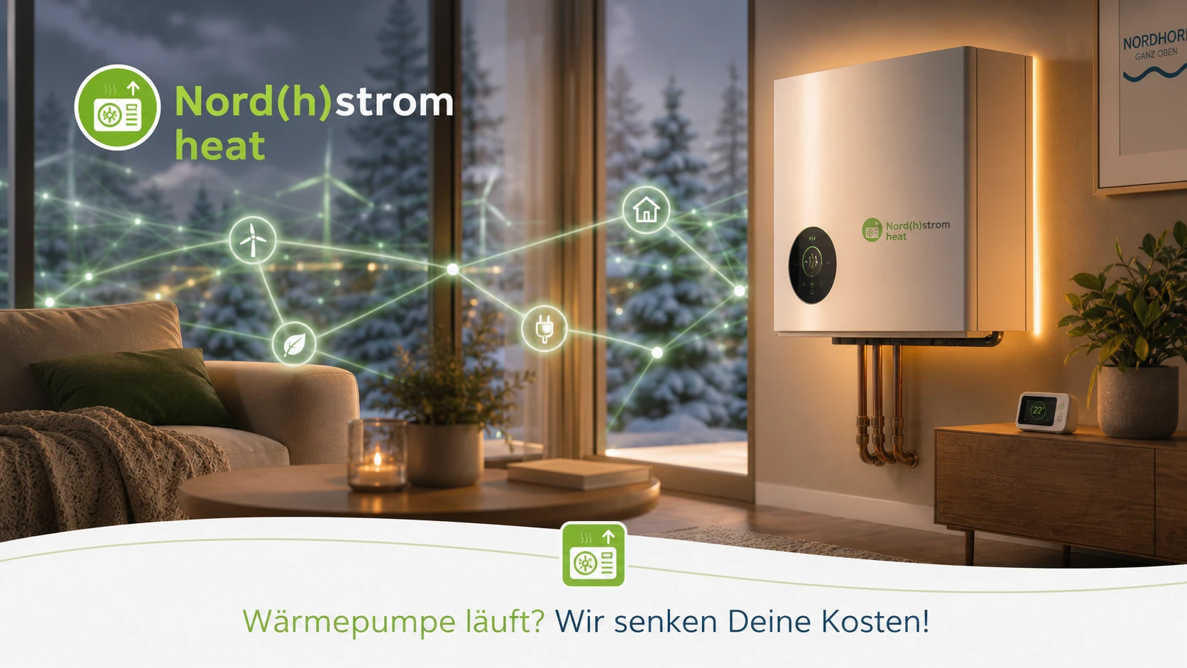 Nord(h)strom heat für Wärmepumpen